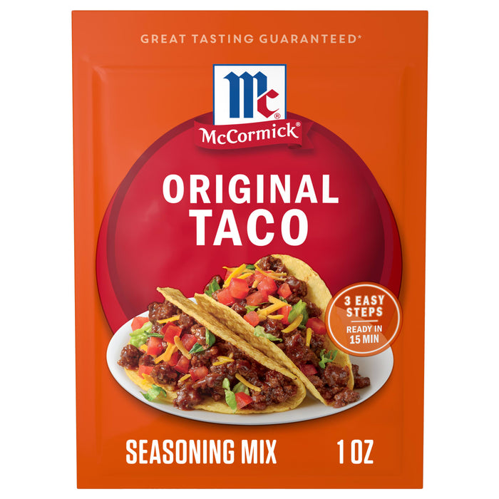 McCormick Original Taco – Würzmischung für Tacos 28 g