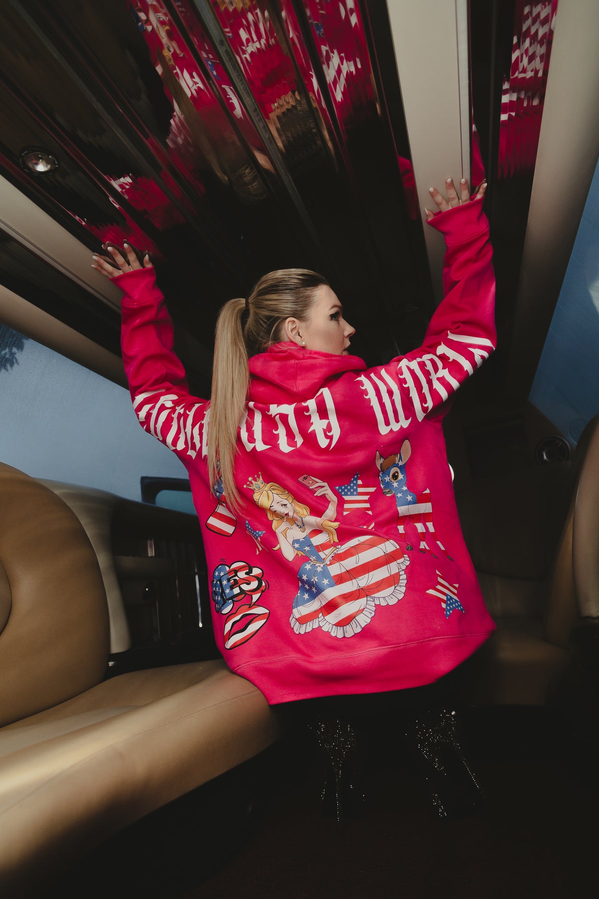 Hoodie "Princess" Pink