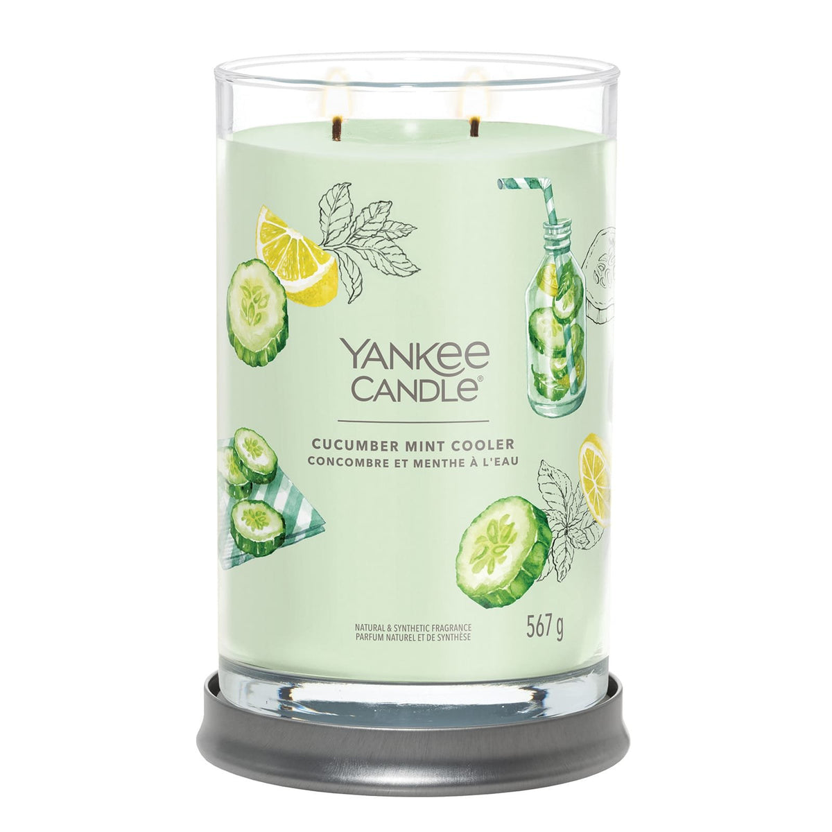 Yankee Candle – Cucumber Mint Cooler Signature Large Tumbler (567g)