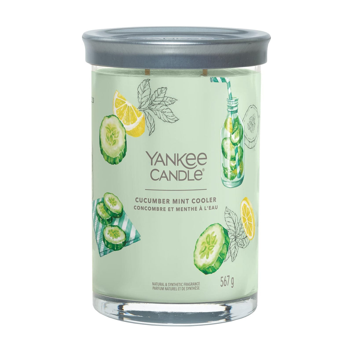 Yankee Candle – Cucumber Mint Cooler Signature Large Tumbler (567g)