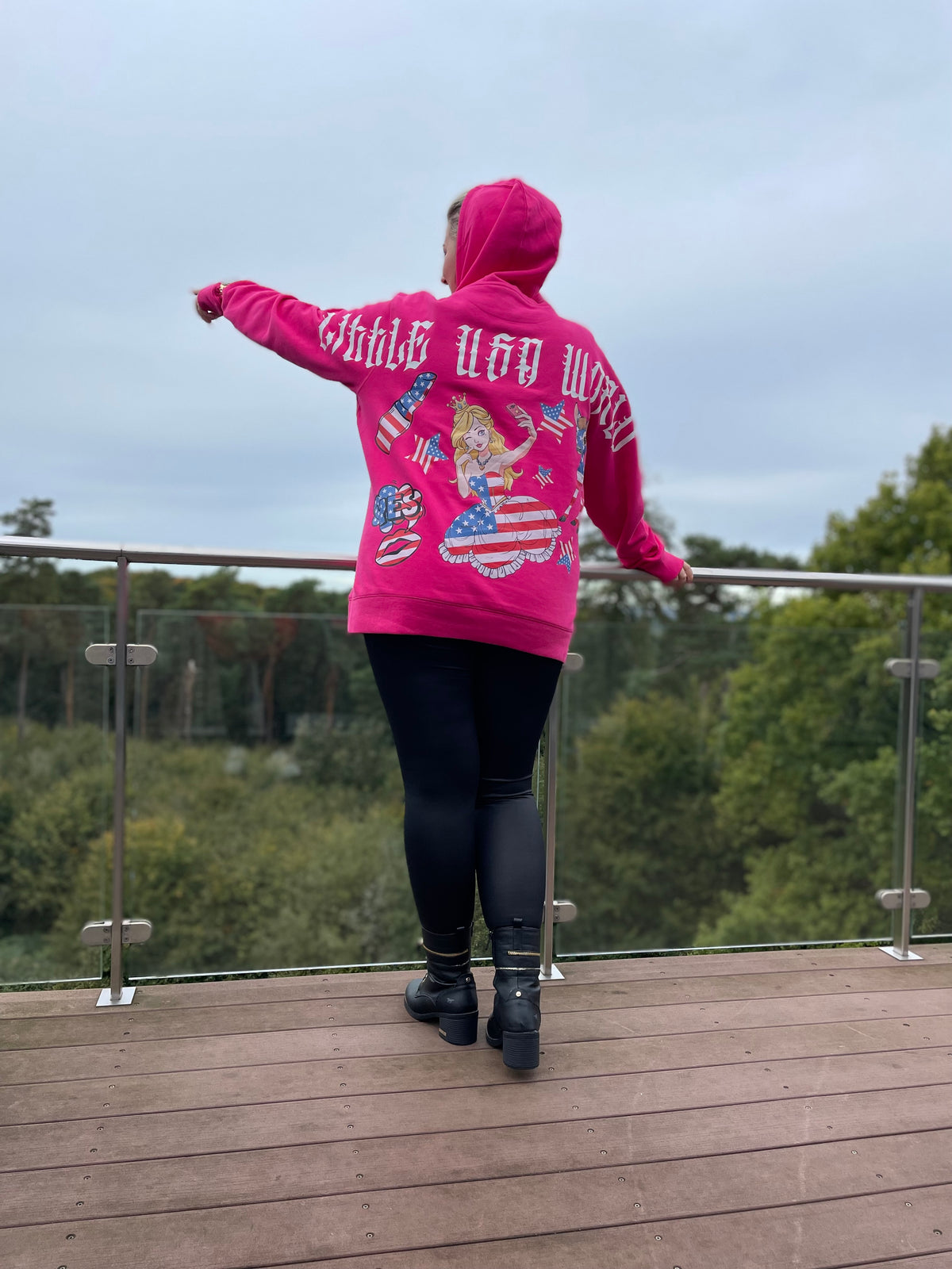 Hoodie "Princess" Pink
