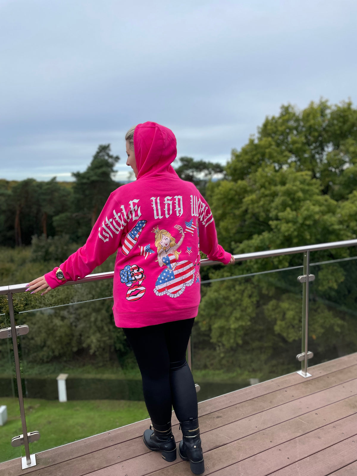Hoodie "Princess" Pink