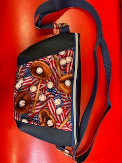CrossBody Bag "Home Run" Handmade in Hessen, stark limitiert