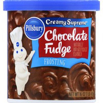 Pillsbury Frosting, Creamy Supreme Chocolate Fudge 453g