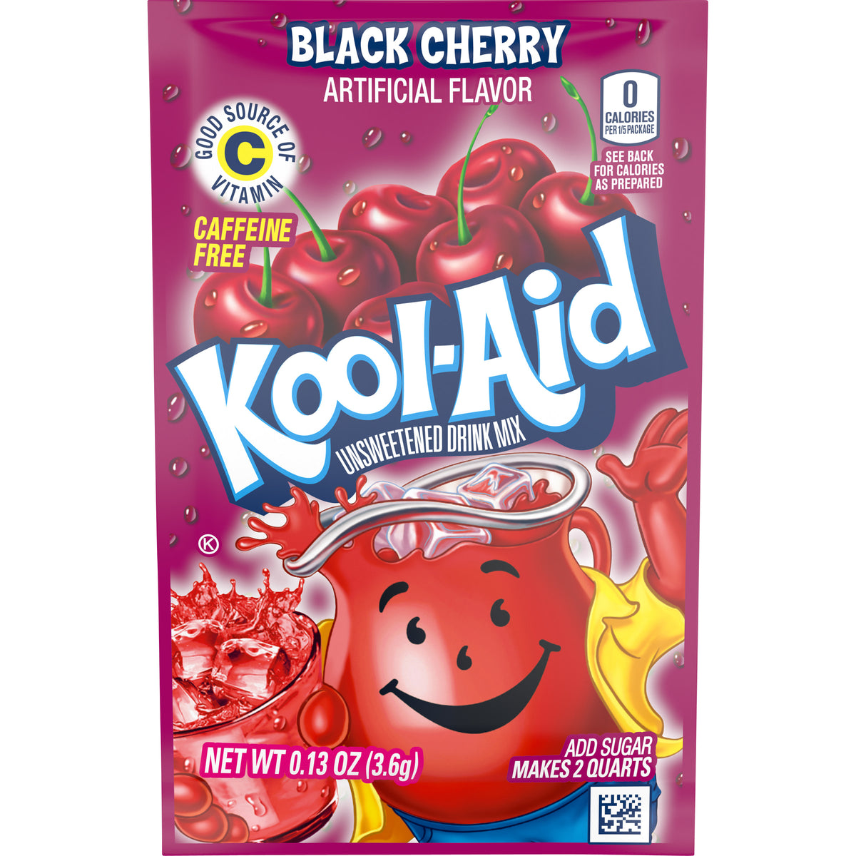 Kool-Aid Drink Mix - Black Cherry 3,6g