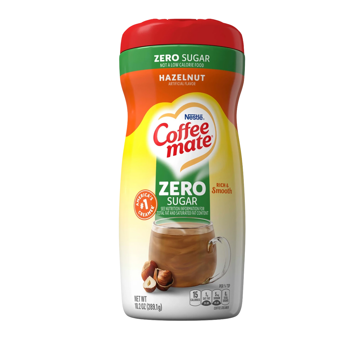 Nestle Coffee mate Hazelnut Zero Powder Coffee Creamer 289,1g