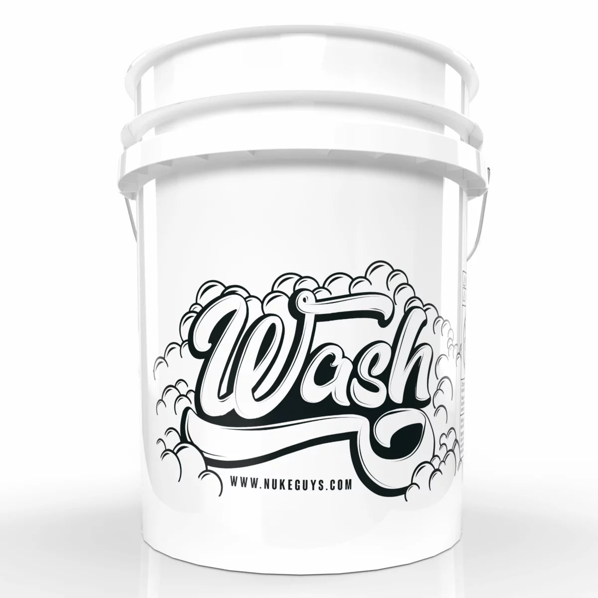 Nuke Guys Wash Bucket - weiß 5 GAL Wascheimer für Shampoo