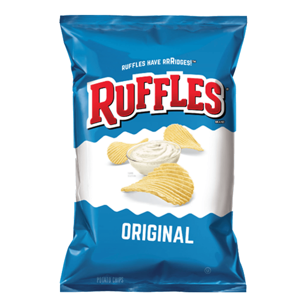 Ruffles Original Kartoffelchips 184 g – US Snack