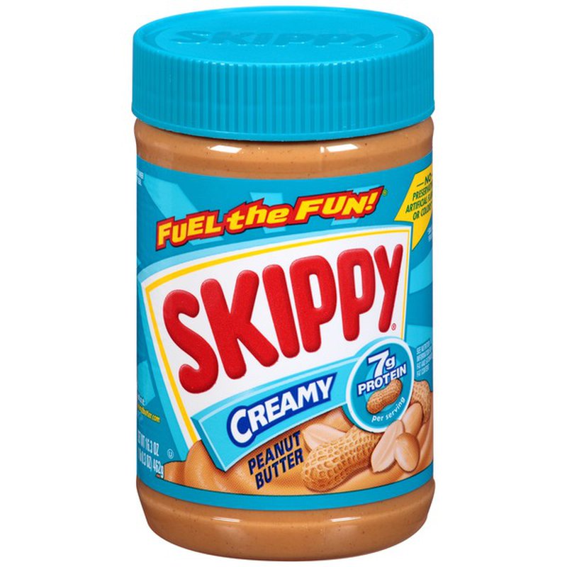 Skippy Creamy Peanut Butter 454g