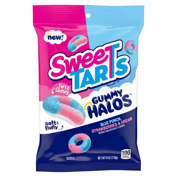 Sweetarts Gummy Halos Peg Bag 170 g – US Fruchtgummi