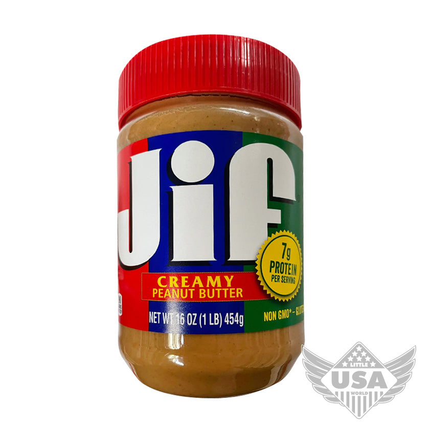 Jif Erdnussbutter Creamy 454 g – US Klassiker
