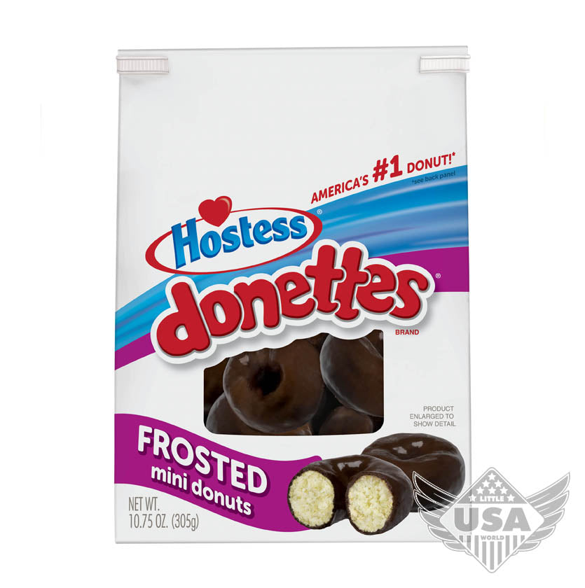 Hostess Donettes Mini Donuts Frosted Choco 305g