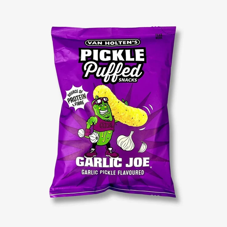 Van Holten's Pickle Puffed Snacks Garlic Joe 90g