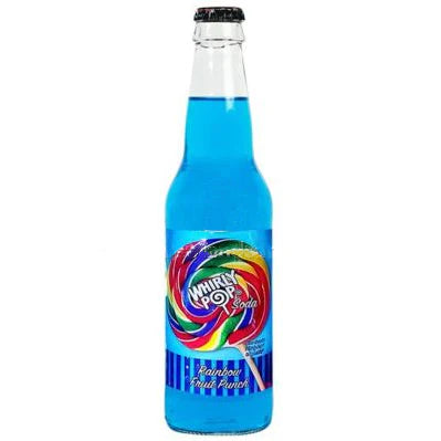 Whirly Pop Soda Rainbow Fruit Punch 355ml