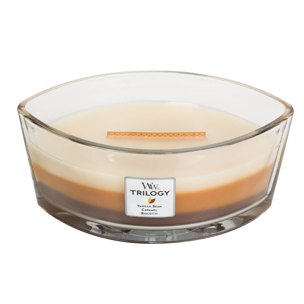 Woodwick Cafe Sweets Trilogie Ellipse Sanduhr 453.6g