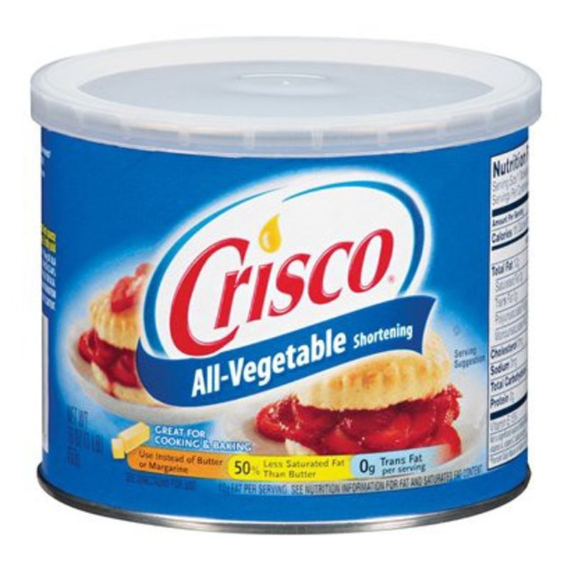 Crisco All-Vegetable Shortening 12 x 453 g – Pflanzenfett für Backen und Kochen