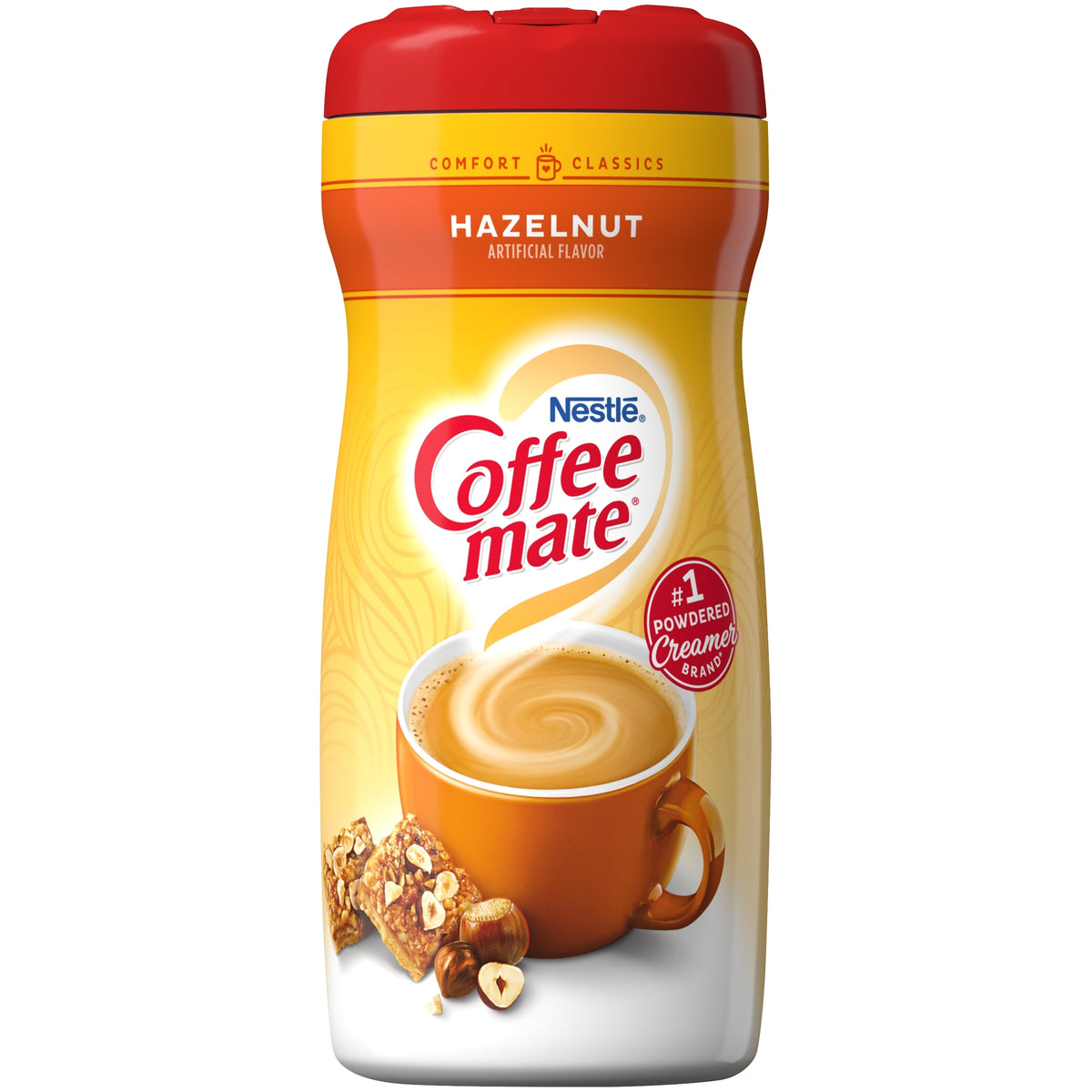 Coffee‑Mate Creamer Hazelnut 6 × 425 g