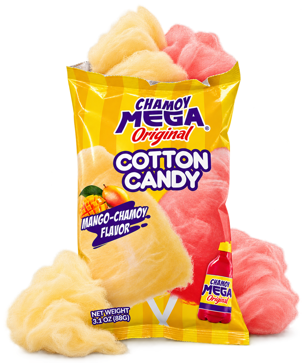 Chamoy Mega Original Cotton Candy Mango-Chamoy 88 g