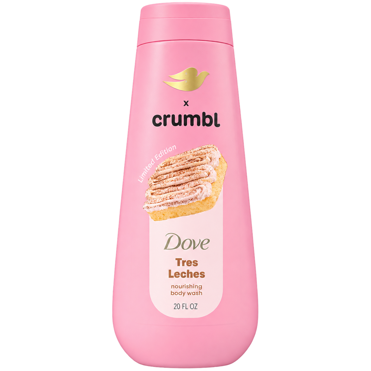 Dove x Crumbl Tres Leches Duschgel 591 ml – Limited Edition
