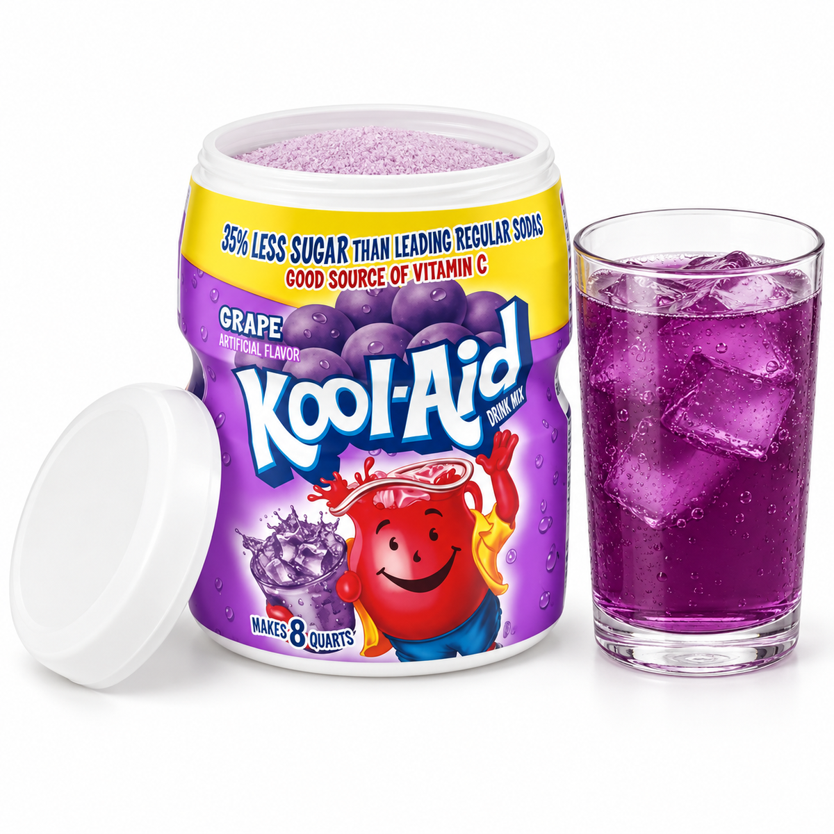 Kool-Aid Grape – Gesüßtes Getränkepulver mit Traubengeschmack 538 g