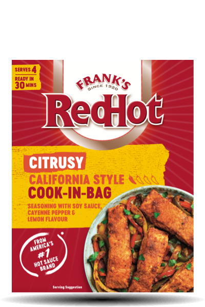 Frank's Red Hot Citrusy California Style Cook in a Bag 25g
