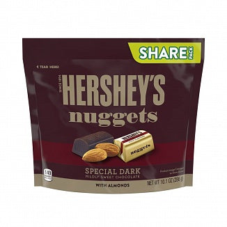 Hershey's Nuggets Special Dark with Almonds Share Pack 286g