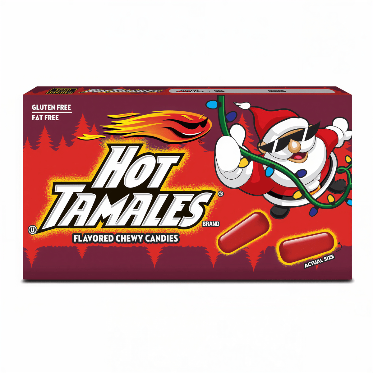 Hot Tamales Holiday – Feurig-scharfe Zimt-Kaubonbons 120 g