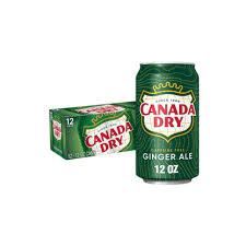 12xCanada Dry Ginger Ale 355 ml – USA