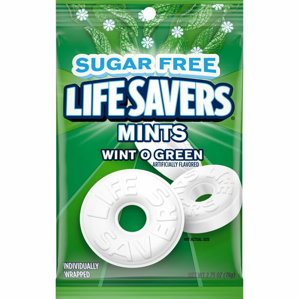 Life Savers Wint-O-Green Sugar Free 78g