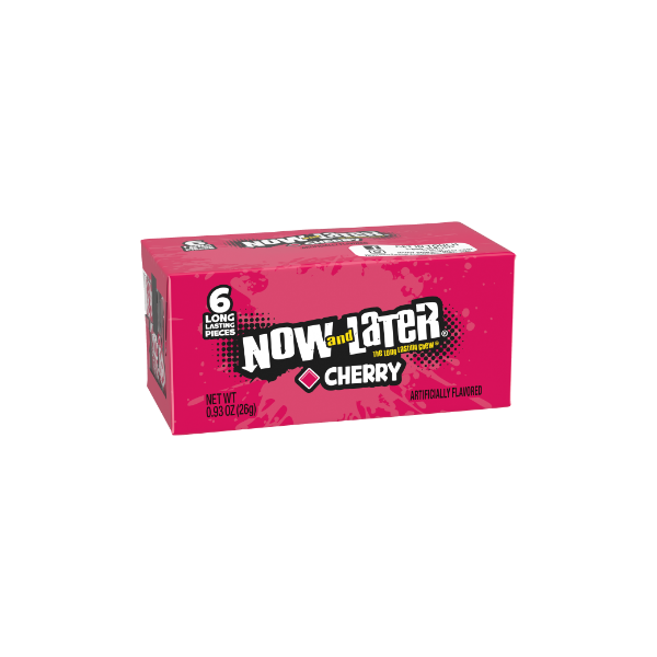 Now & Later 6PC Cherry 26g