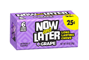 Now & Later 6PC Grape 26g