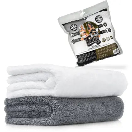 Nuke Guys Towel Twins - Waschtuch Set: 2-Tuch-Waschmethode-550 GMS- 40x60 cm