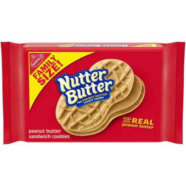 Nabisco Nutter Butter Peanut Butter Cookies 454g – Erdnussbutter Sandwich Kekse