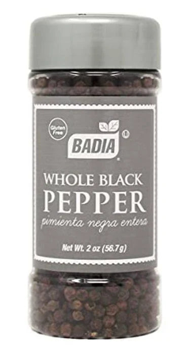 Badia Whole Black Pepper 56,7g
