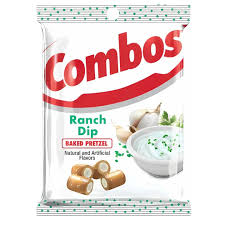 Combos Ranch dip baked pretzel 178g