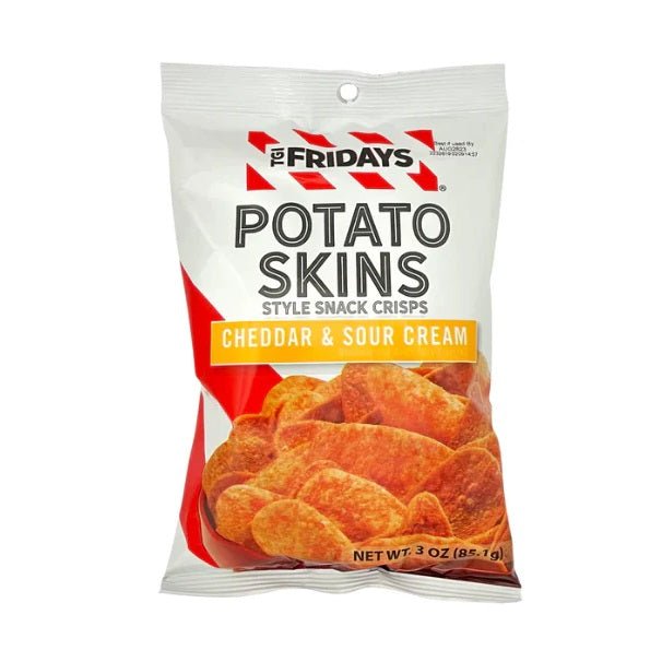 TGI Fridays Potato Skins Cheddar & Sour Cream – Kartoffelsnacks 85 g