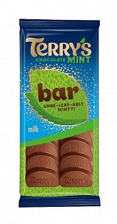 Terry's Bar Mint Chocolate 90g