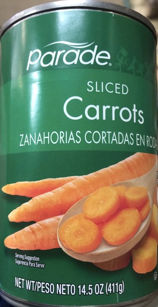 parade sliced carrots 411g/ mhd 28.12.23