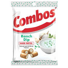 Combos Ranch dip baked pretzel 178g