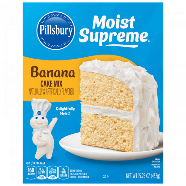 Pillsbury Moist Supreme Banana Cake Mix - Pillsbury Baking