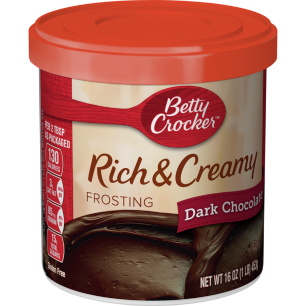 Betty Crocker Rich & Creamy Dark Chocolate 453g