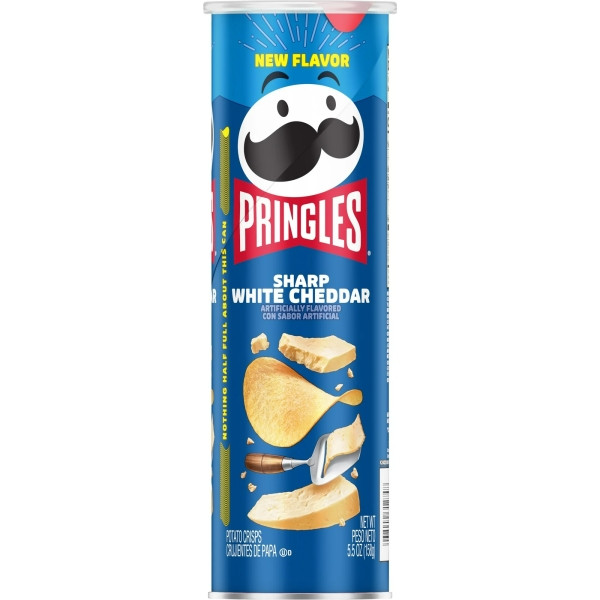 Pringles Sharp White Cheddar 158g