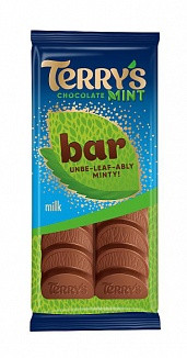 Terry's Bar Mint Chocolate 90g