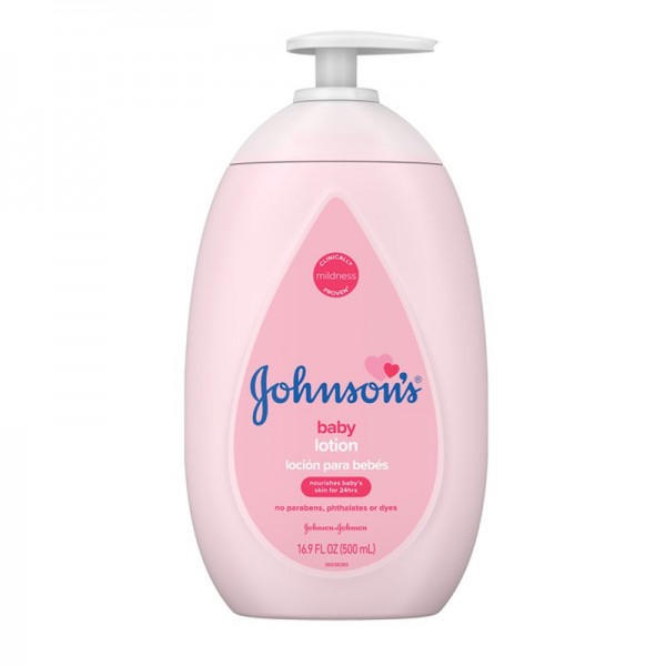 JOHNSON'S Moisturizing Baby Lotion with Coconut Oil, Hypoallergenic 16.90 oz