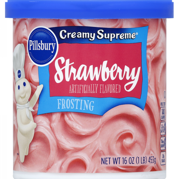 Pillsbury Frosting, Strawberry 453g
