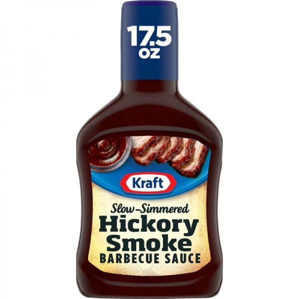 Kraft Hickory Smoke Slow-Simmered Barbecue Sauce 17.5 oz/ mhd 15.6.22