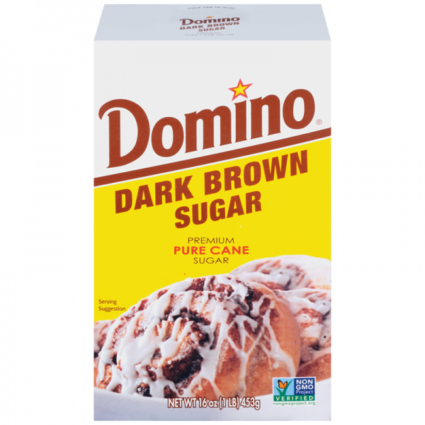 Domino Premium Pure Cane Dark Brown Sugar 1 lb / mhd 22.11.22