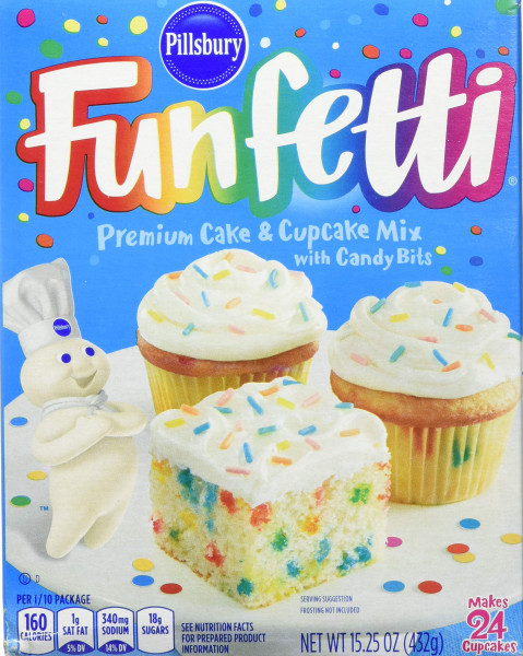 Pillsbury Funfetti Cake Mix 432g