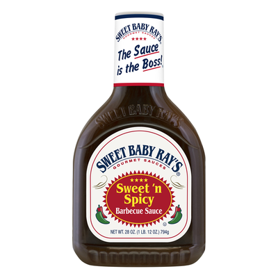 Sweet Baby Ray's - Sweet 'n Spicy Barbecue Sauce 794 g 28 oz Mhd20.08.2022
