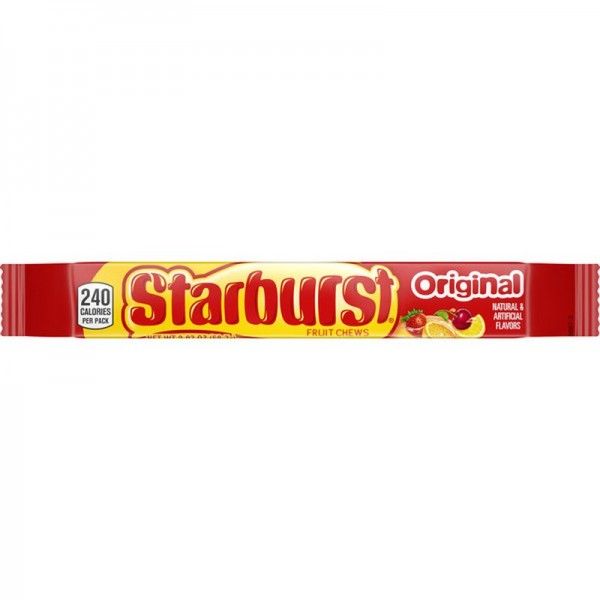 Starburst Original Fruit Chews Candy / mhd 30.11.22